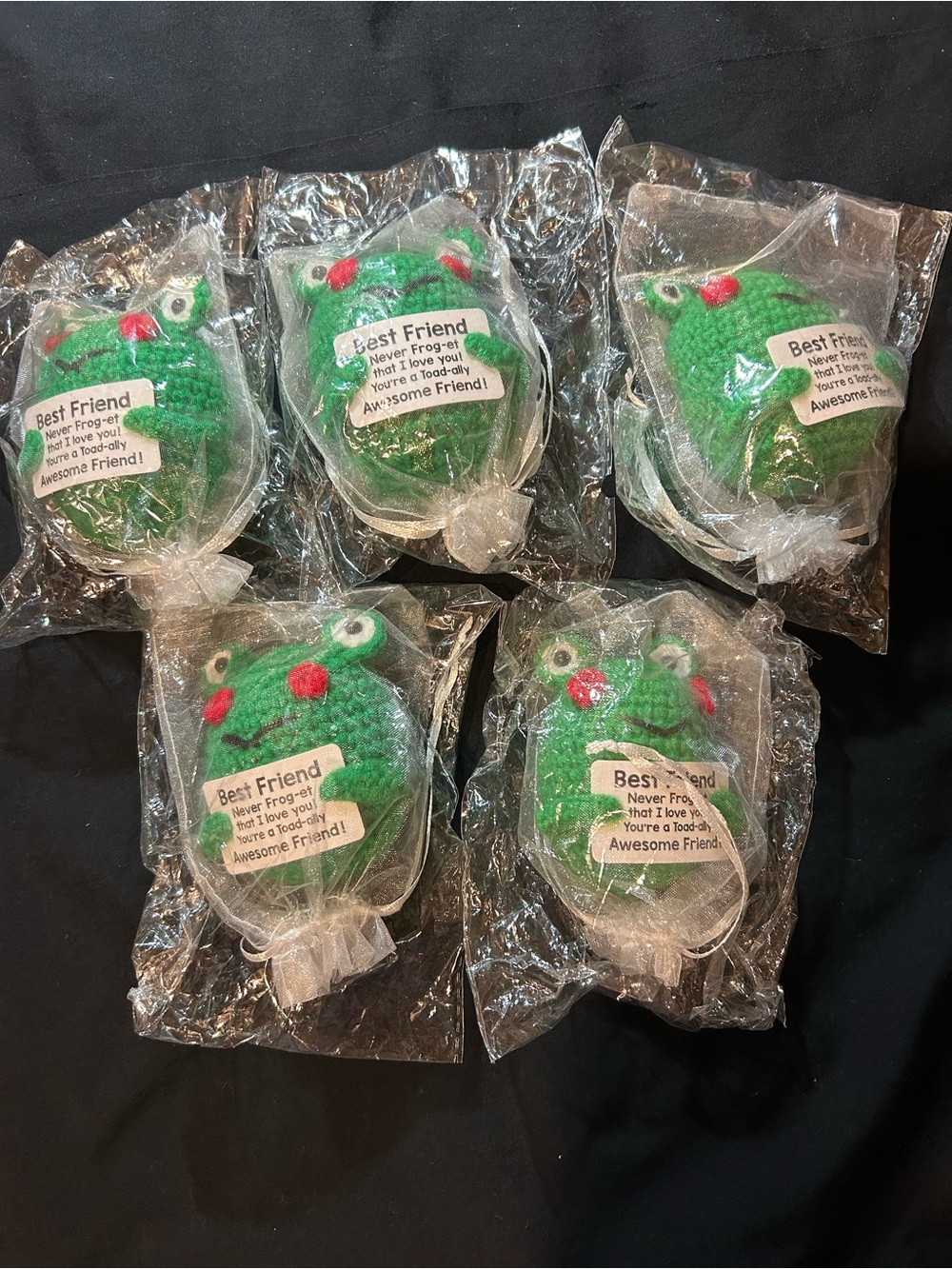 Positive Frog Gift for a Friend 5 for $25